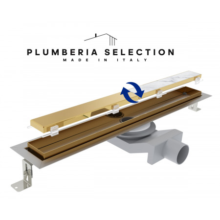 Душевой трап PLUMBERIA SELECTION PST IN-TILE PST90OR