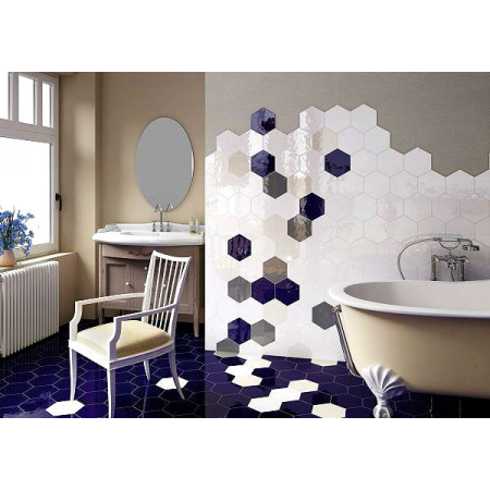 Керамогранит 20338 Hexatile Negro Mate 17.5*20
