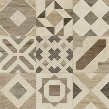 Керамогранит Phuket Mix Ivory Rect 60x60