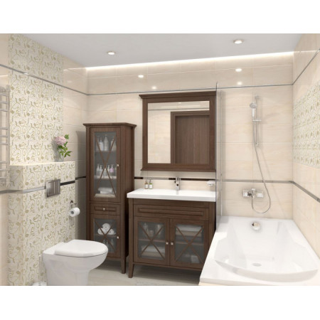 Плитка Frame Creta Декор белый 08-03-00-1371 20х40