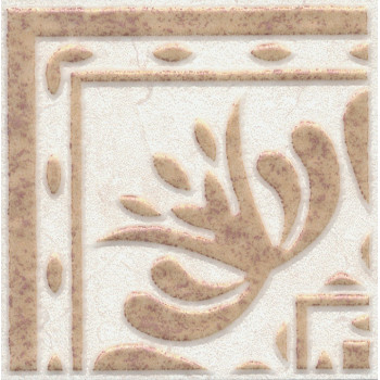 Плитка AD/A255/6276 Вставка Лаурито орнамент 7.7x7.7