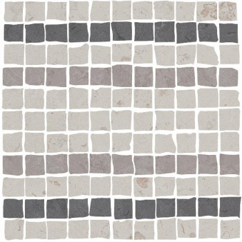 Мозаика MBS009 Про Лаймстоун Спакко 3 мозаичный матовый 20х20