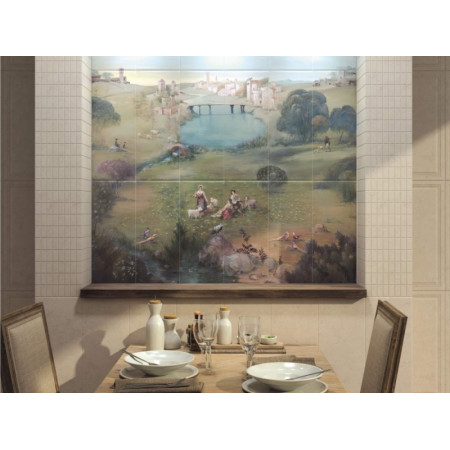 Плитка 7171 Резиденция орнамент 20х50