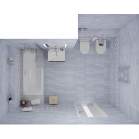 Плитка Декор Diadema Perla бежевый 17-03-11-1186-0 20х60