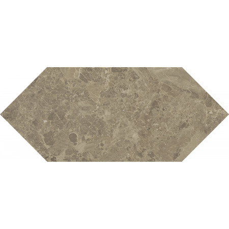 Плитка 35002 Бикуш бежевый темный глянцевый 14х34