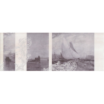 Плитка STG/C207/15010 Ньюпорт Корабли фиолетовый 15*40