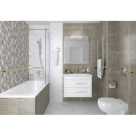 Плитка 17-00-06-2488 Arctic серый узор 20х60