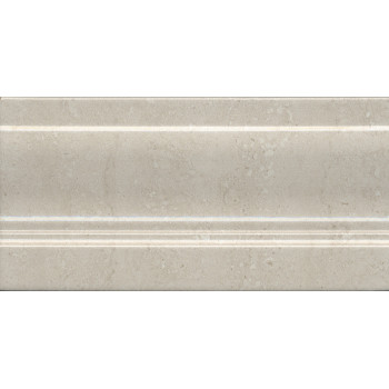 Плитка FMD038 Плинтус Туф бежевый светлый глянцевый 10х20