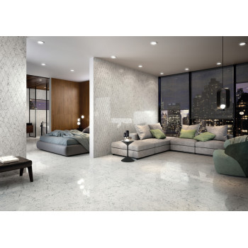 Керамогранит 620110000084 Charme Extra Atlantic Mosaico Polygon Lux 28,5x21