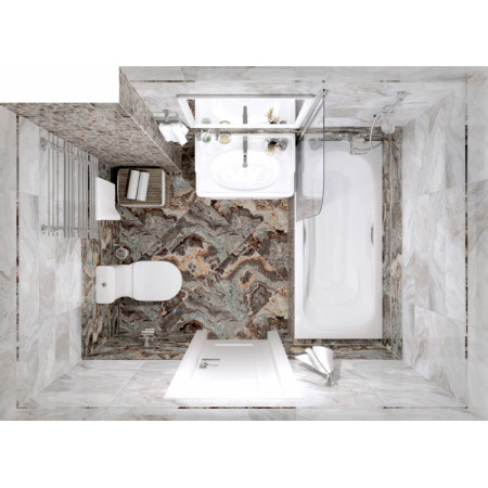 Плитка Brouni коричневый 25х75