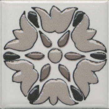 Плитка OS/A178/21052 Вставка Анвер 4 серый 4.85x4.85x6.9