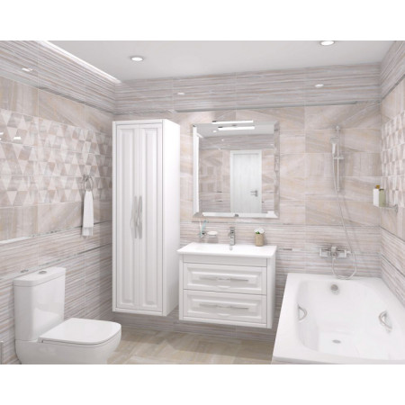 Плитка Декор Diadema Perla бежевый 17-03-11-1186-0 20х60