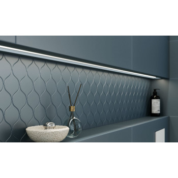 Плитка O-ONR-WTA052 Ocean Romance рельеф белый 29x89