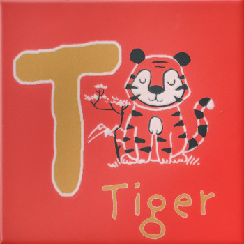 Плитка OS/A232/5107 Декор Зоопарк T матовый 20x20