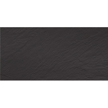Керамогранит UF019 насыщенно-черный моноколор рельеф 60х30