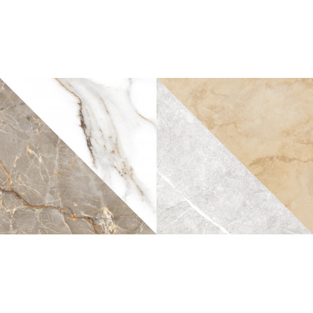 GT98VG Плитка облиц. Capella GT Бел. 50*25 геометрия_ 1 \74,25