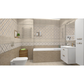 Плитка Arte Декор тёмно-серый 08-04-06-1369 20х40