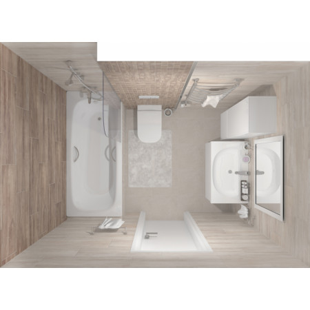 Плитка Route коричневый 25х75