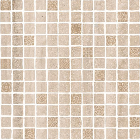 Мозаика MBD002 Риальто Антика 2 мозаичный бежевый светлый матовый 30х30