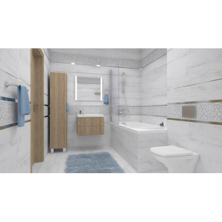 Плитка Pub белый узор 17-00-01-1196 20х60