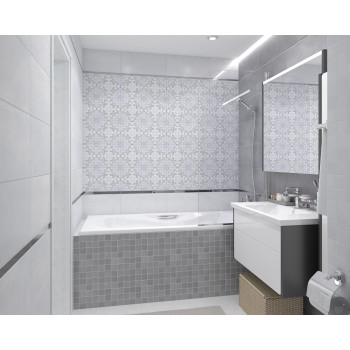 Плитка 34016 Depo серый 25х50