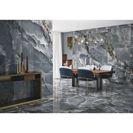 Керамогранит Onyx Bleu Pulido 120x120
