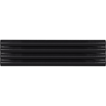 Плитка 28468 Costa Nova Praia Black Glossy 5x20