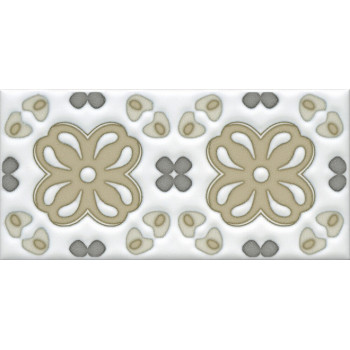 Плитка STG/A616/16000 Клемансо орнамент 7.4*15