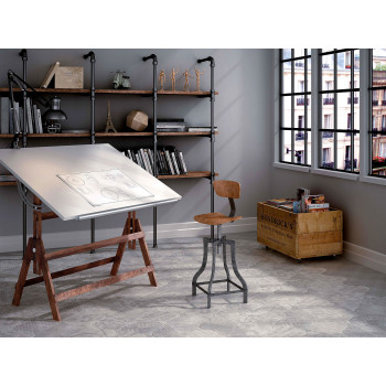 Керамогранит 21336 Curvytile Factory Grey 26.5x26.5