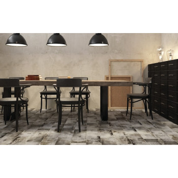 Керамогранит C-SY4M402D Shabbywood темно-серый 18,5x59,8