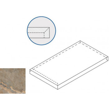 Ступени 620070000699 DARK X2 SCALINO ANGOLARE SX 30x60
