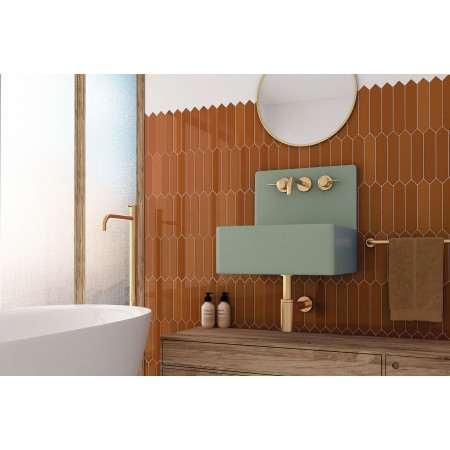 Плитка 25826 Arrow Green Halite 5x25