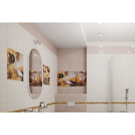 Плитка Monocolor Бордюр стеклянный Ral 4009 2х40