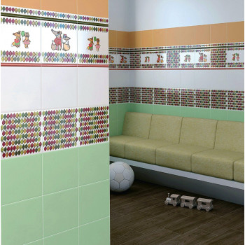 Плитка 5012 Калейдоскоп серый 20*20