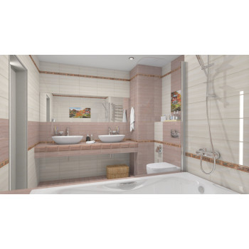 Плитка Бордюр рельефный Japan br1020D301-2 20х10