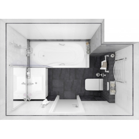 Мозаика MM34033 Декор Metallica мозаичный светлый 25х25