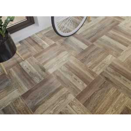 Керамогранит A15996 Woodstory многоцветный рельеф 42x42