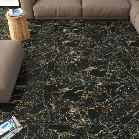 Керамогранит BIEN0048 Tiger Black Rec Full Lap 600x1200x9