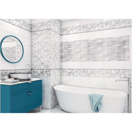 Плитка DW11VST00 Vesta Silver Декор 20х60