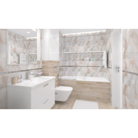 Плитка Soul Декор бежевый 20х50