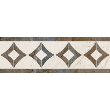 Керамогранит ID112T Бордюр Театро наборный 50,2x16,5x8,5