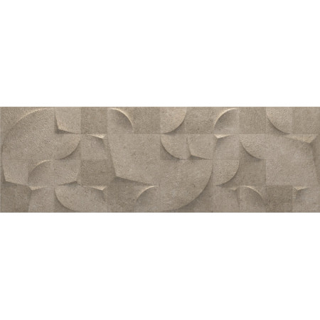 Плитка Decor Icon Shape Taupe Rect 30x90