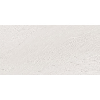Керамогранит UF010 (светло-молочный моноколор) рельефный ректифицированный 120х60