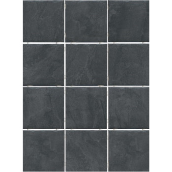 Керамогранит 1301H Дегре чёрный (полотно 29,8х39,8 из 12 частей 9,8х9,8)