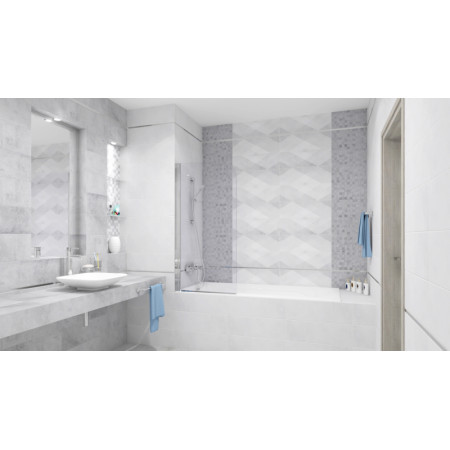 Плитка Декор Mizar Attimo серый 17-05-06-1180-0 20х60