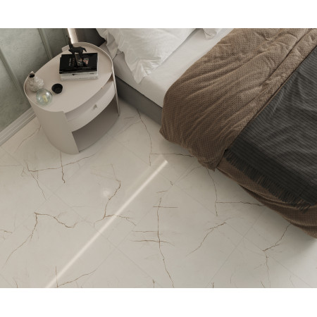 Плитка Бордюр металлический серебро глянцевое 1,5х120