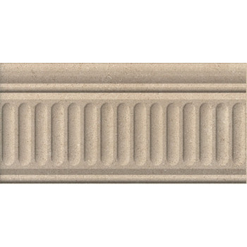 Плитка 19022/3F Золотой пляж тёмный беж структурированный 20х9,9