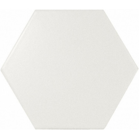 Плитка 21767 Scale Hexagon White Matt 10,7х12,4