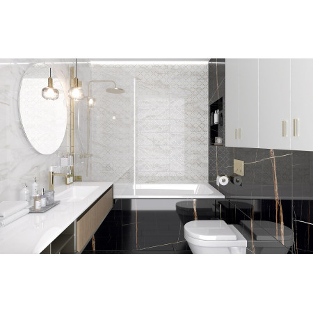 Плитка Декор Aragon белый 20х60