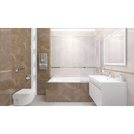 Плитка Fronda серый 20х50